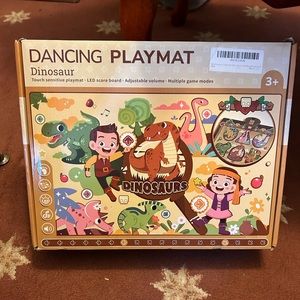 Dinosaur🦕Dance Rhythm Stepping Mat w 10 Levels Built-in Music🎼and LED Lights🚥